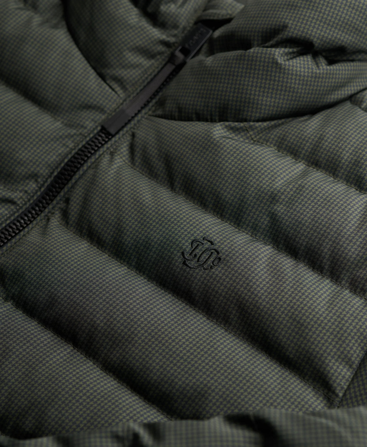 Olive/Navy Check