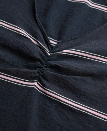 Pink Navy Stripe
