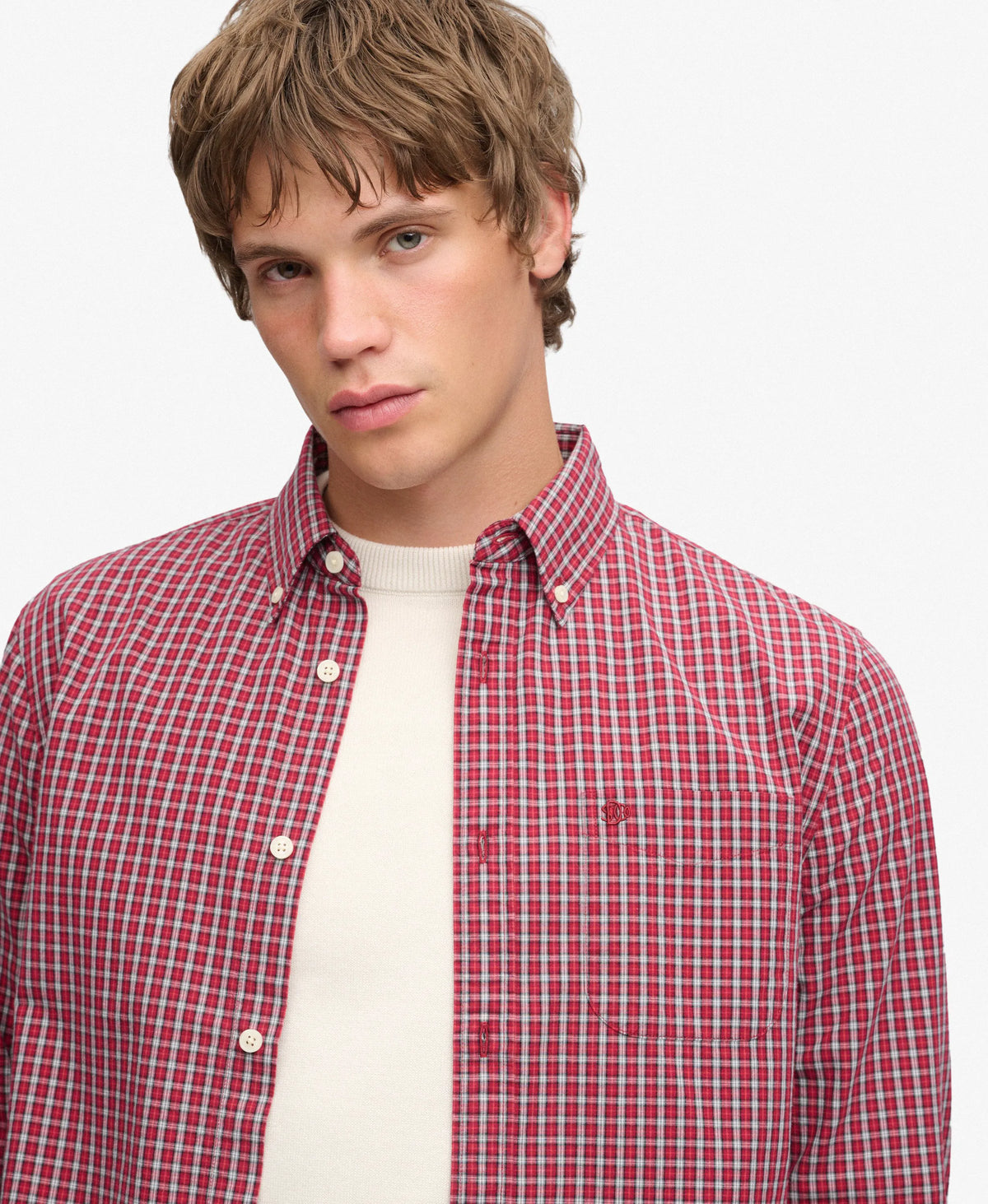 Glen Red Check