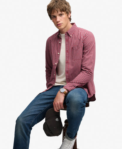 Glen Red Check