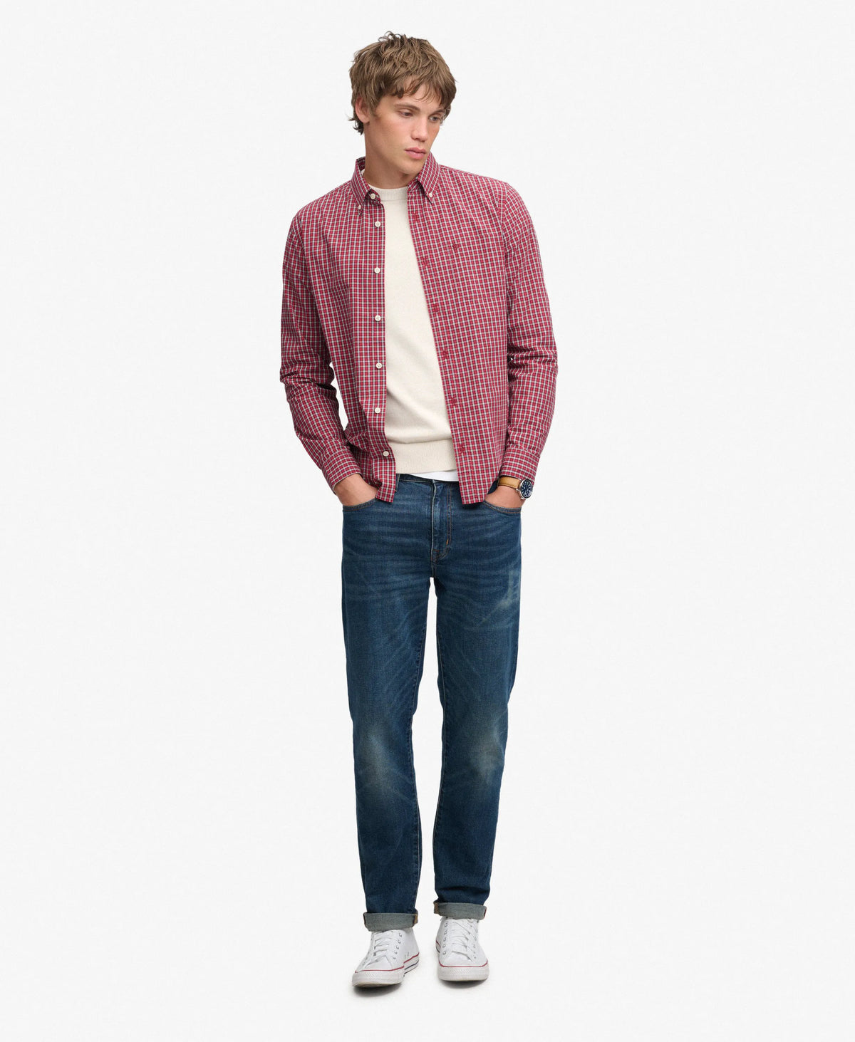 Glen Red Check