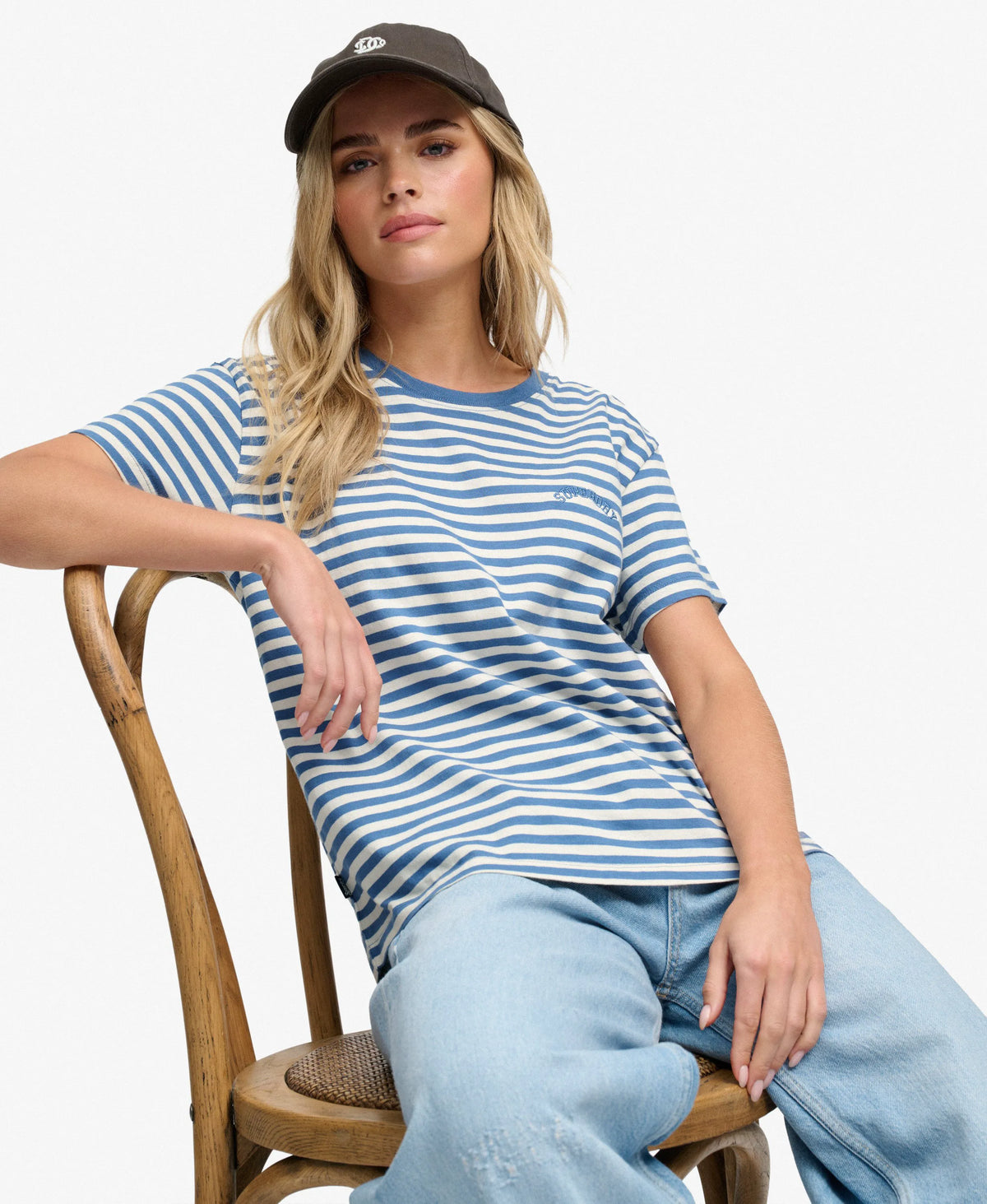 Wedgewood Blue Stripe