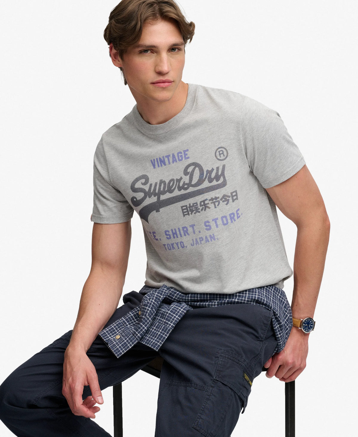 College Grey Marl
