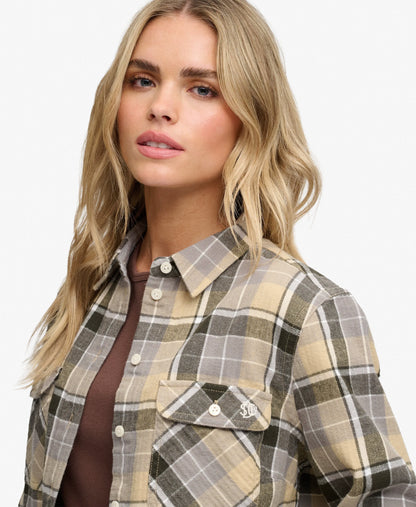 Lumberjack Check Flannel Shirt