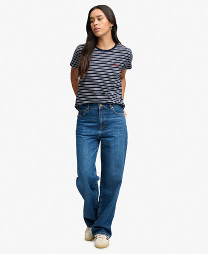 Richest Navy Stripe