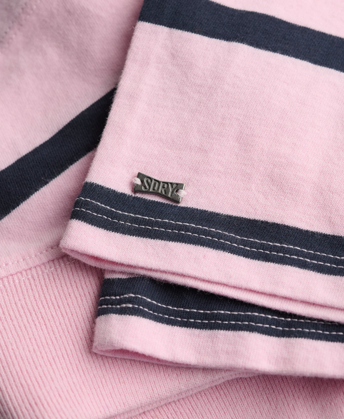 Pink/Navy Stripe