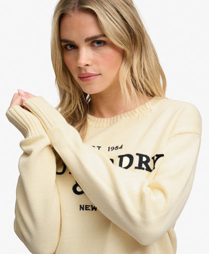 Ecru/Navy