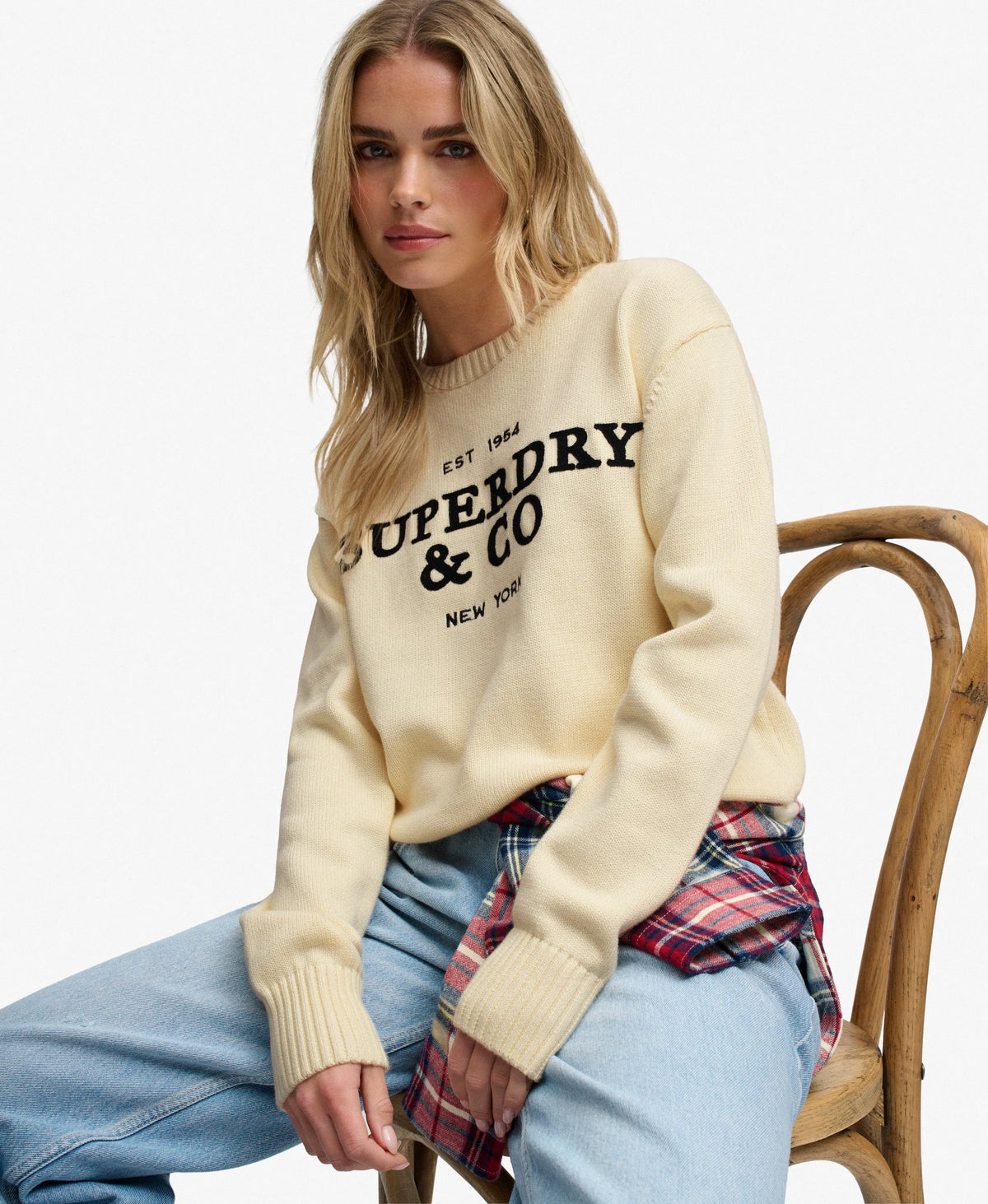 Ecru/Navy