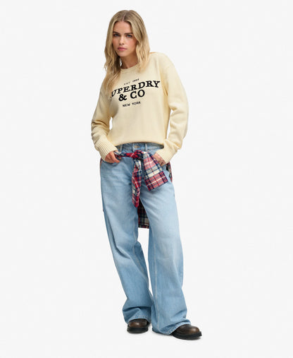 Ecru/Navy