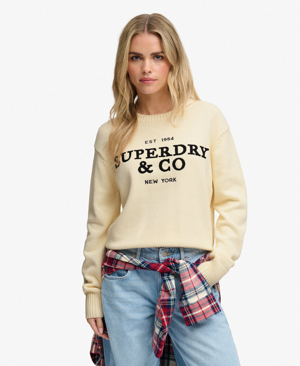Ecru/Navy