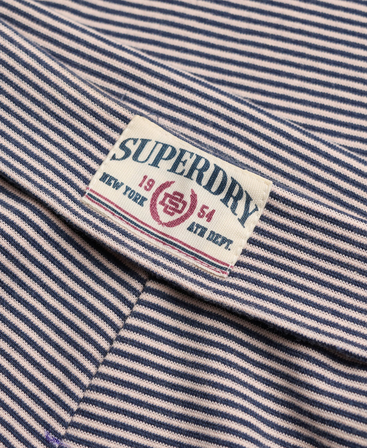 Standard Navy/Pink Stripe