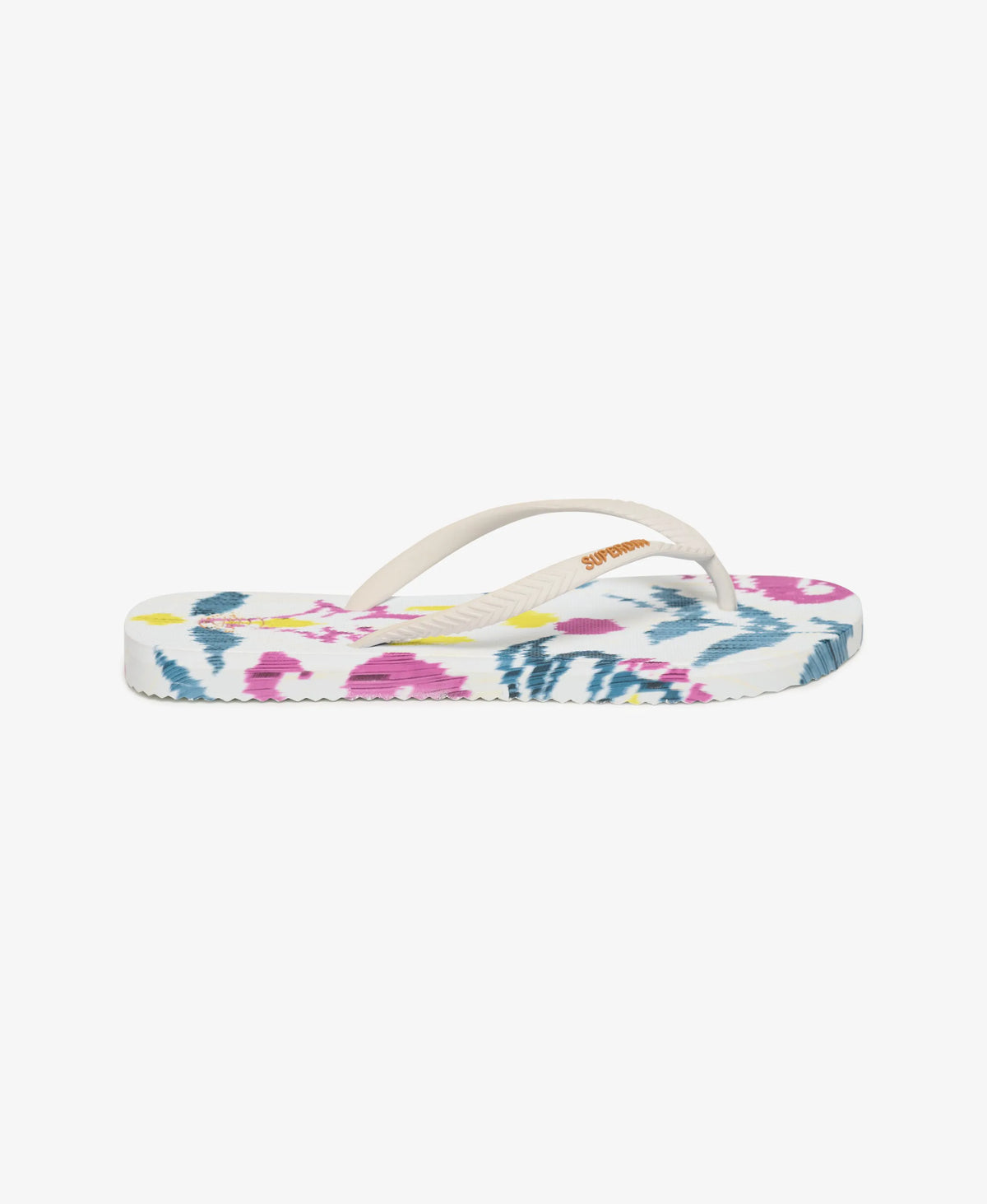 Floral Ikat White