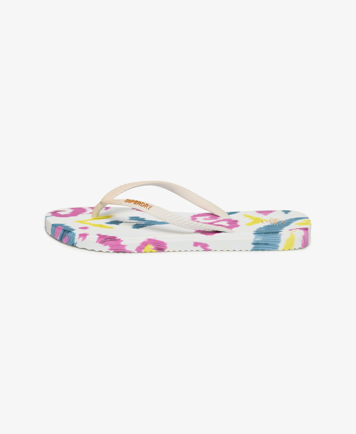 Floral Ikat White