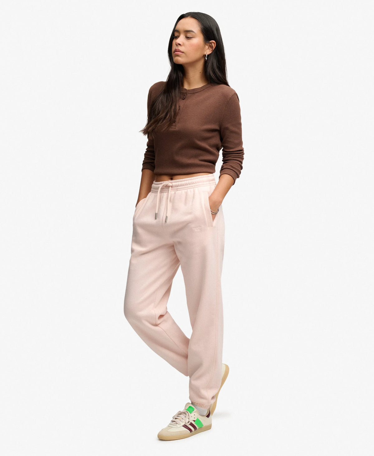 Signature Embroidered Cuffed Joggers