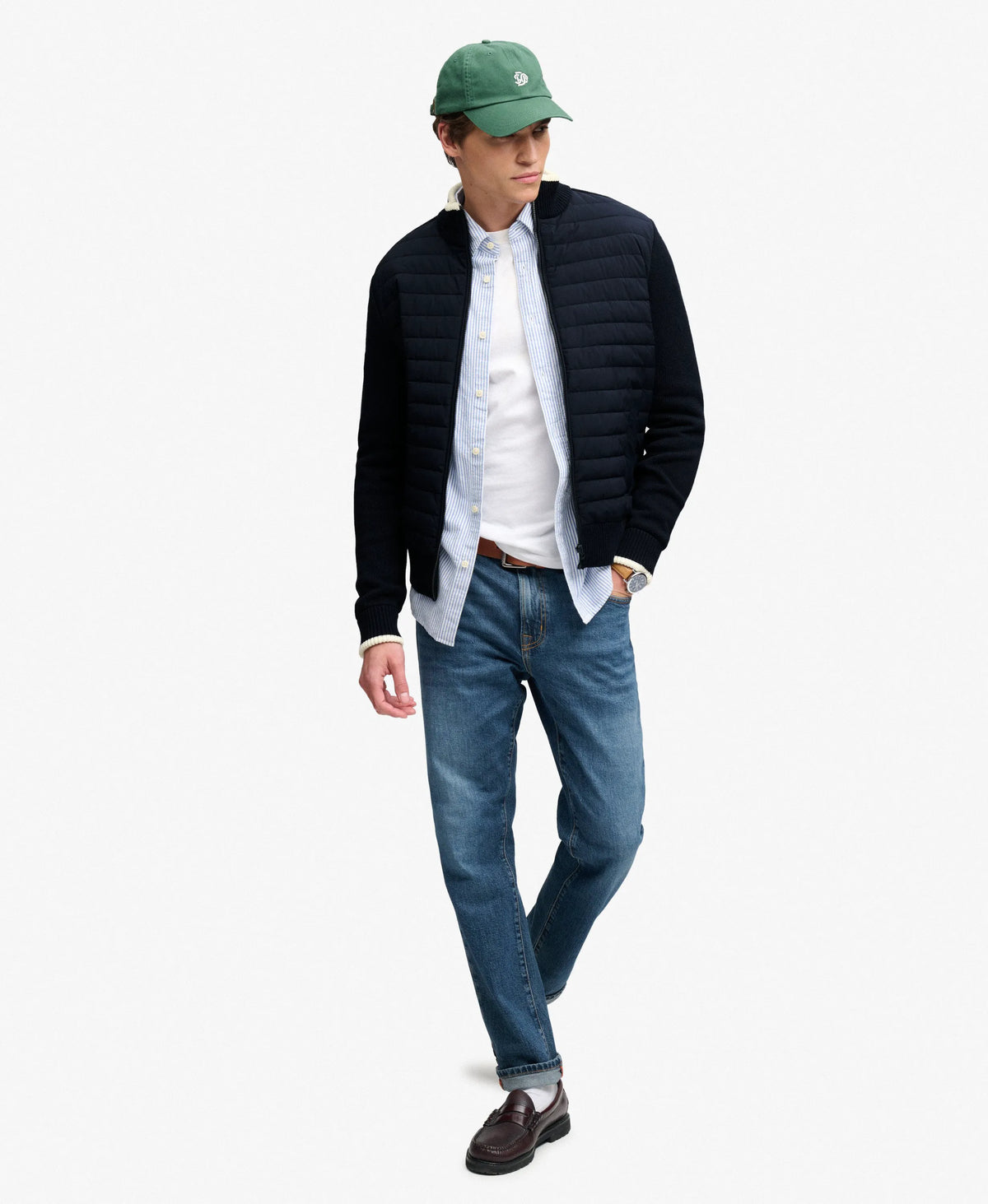 Straight Baffle Hybrid Jacket