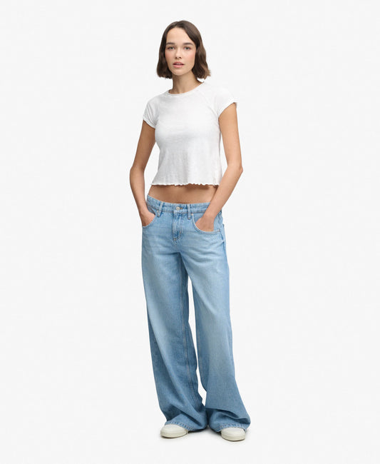 Light Blue Vintage Wash