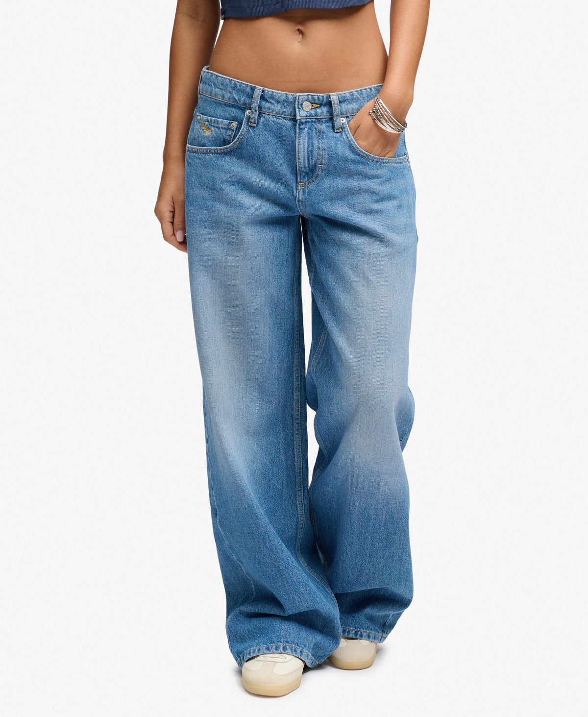 Mid Blue Vintage Wash