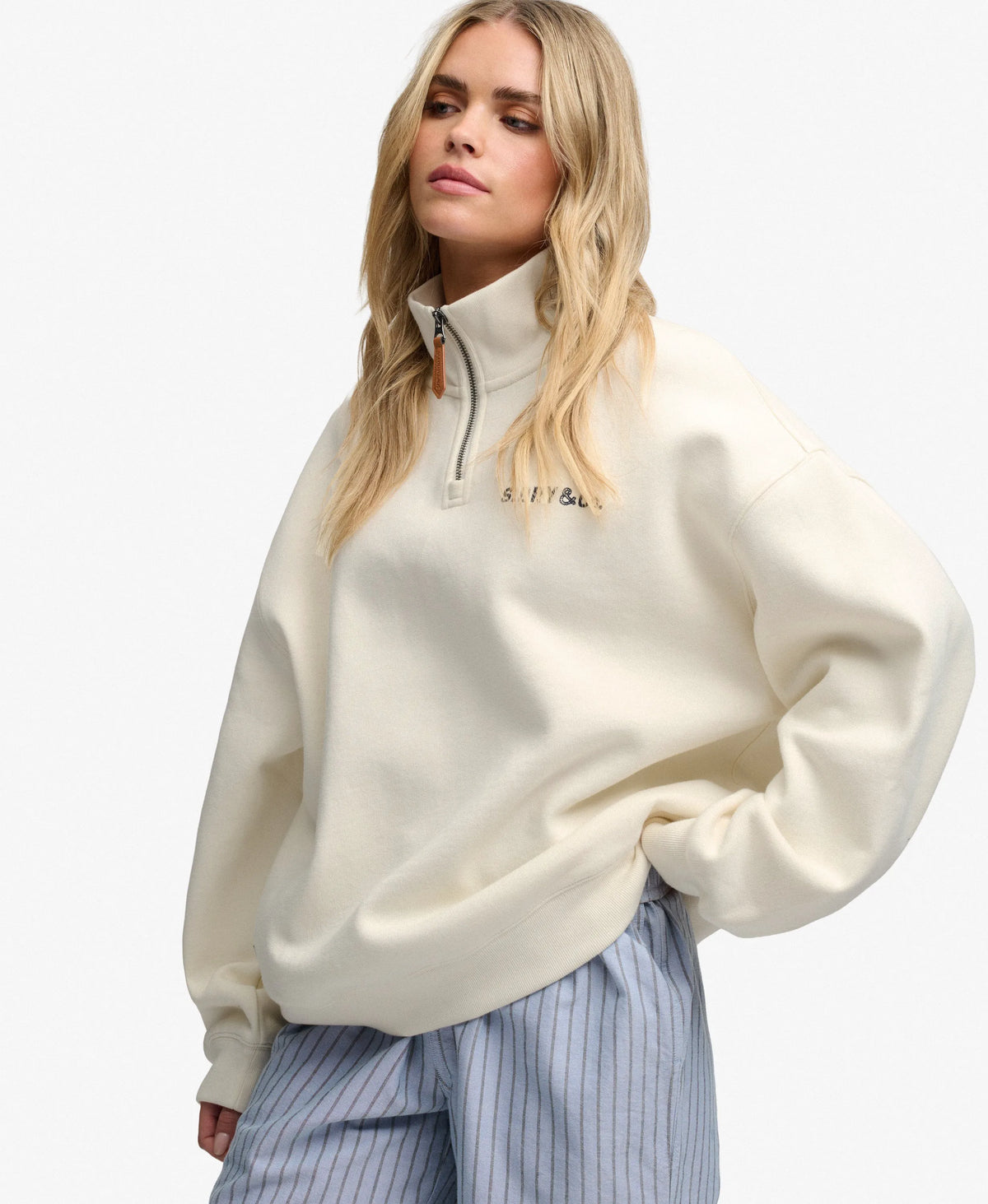 Heritage Nautical Half Zip Sweatshirt