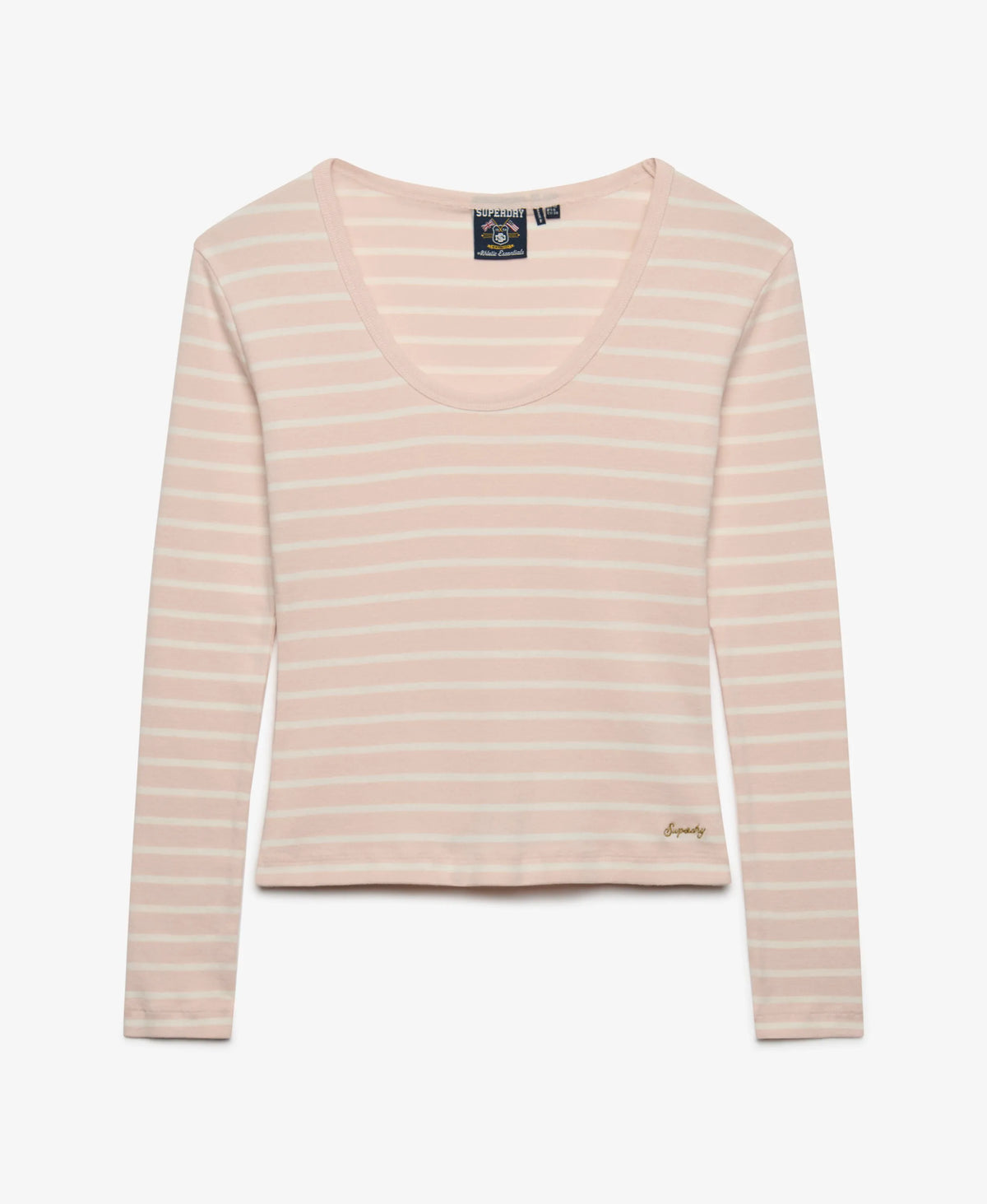 Rose Blush Pink Stripe