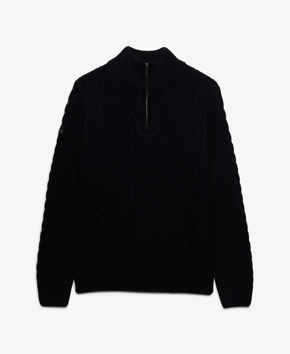 Jacob Cable Half Zip Knit