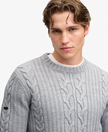 Jacob Cable Knit Jumper