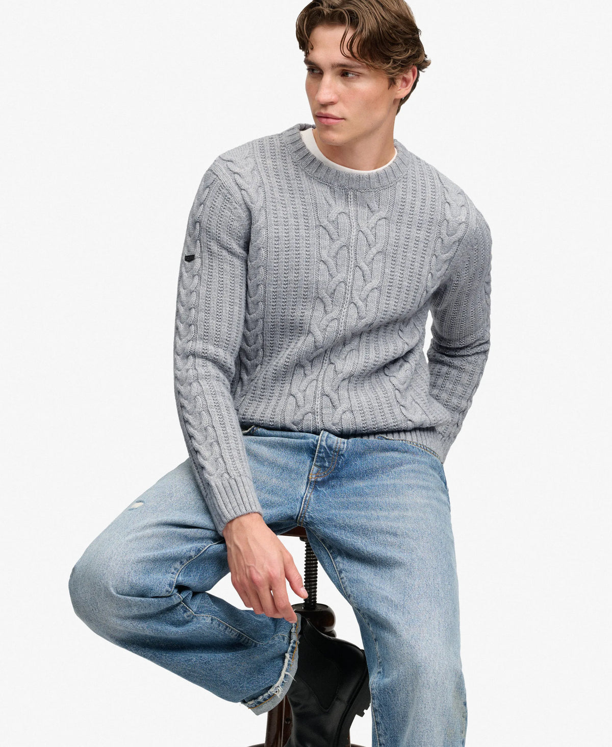Jacob Cable Knit Jumper