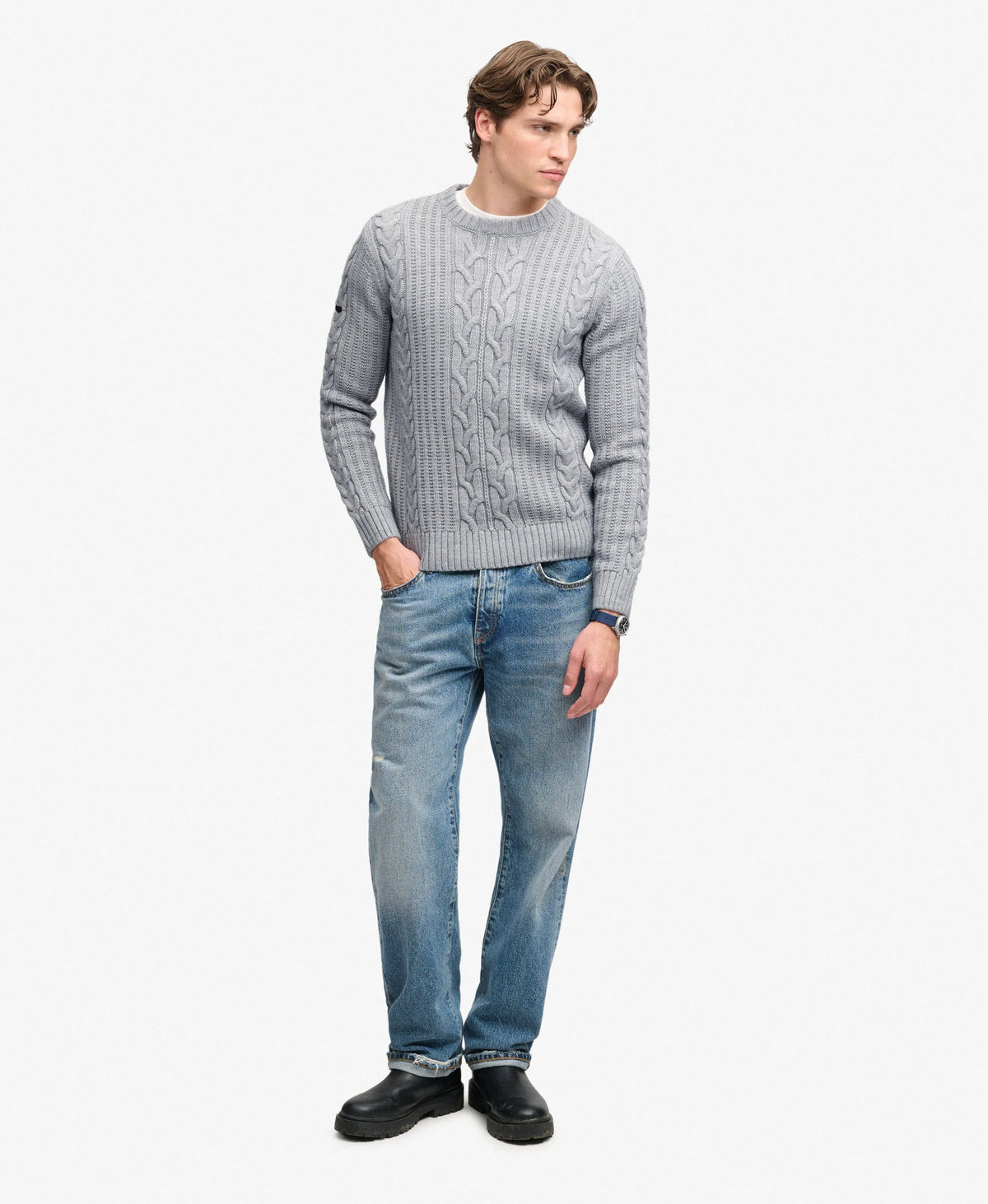 Jacob Cable Knit Jumper