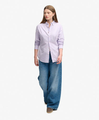 Light Lavender Purple Chambray