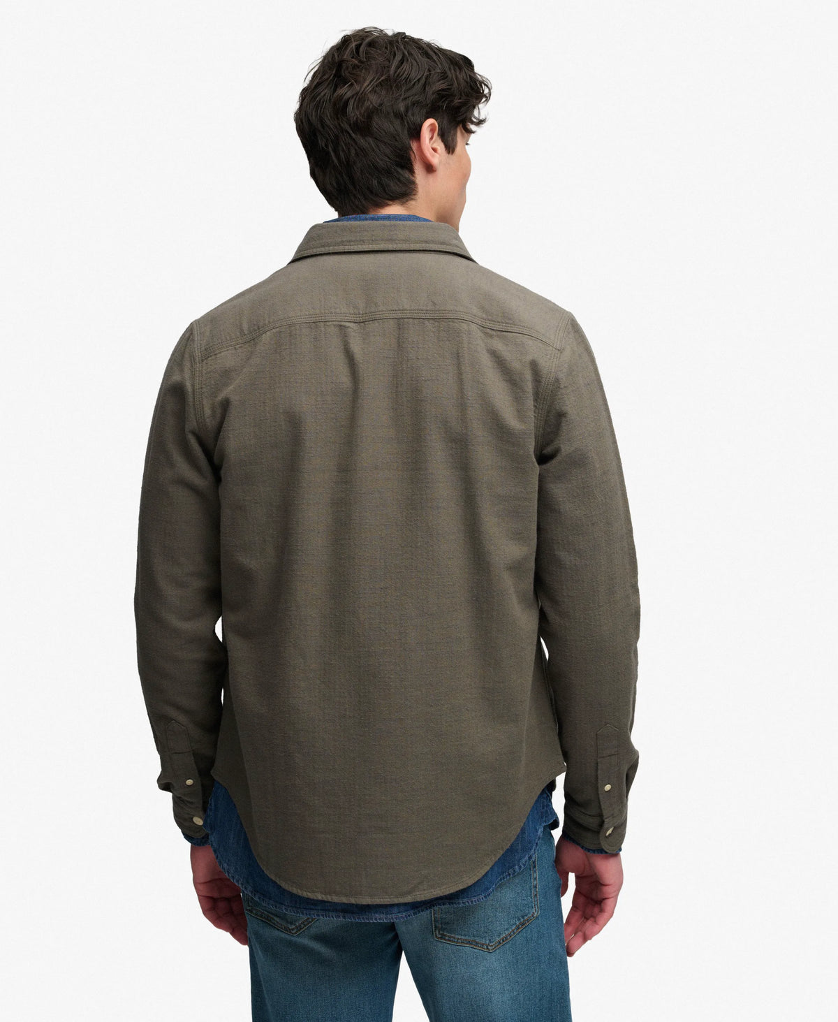 Olive Green Slub