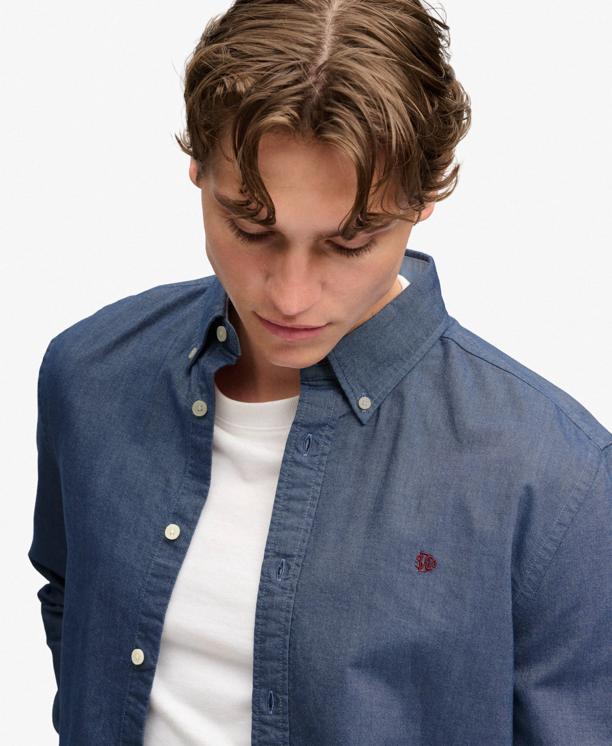 Indigo Blue Chambray