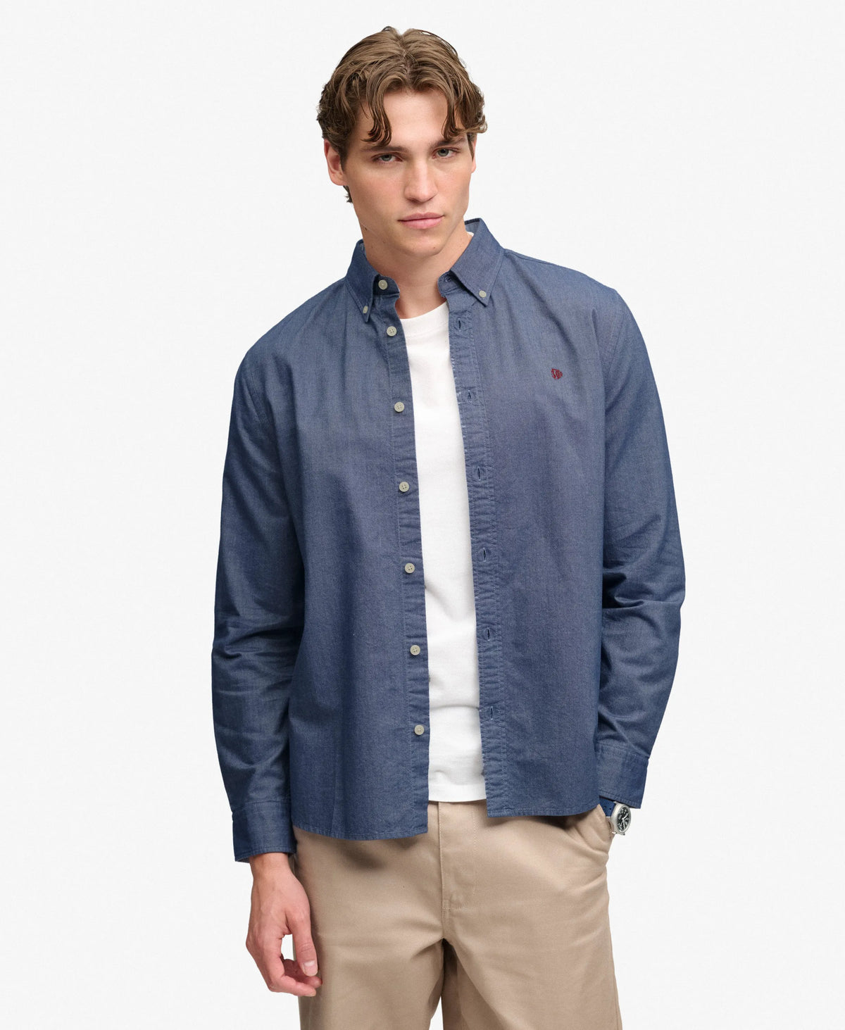 Indigo Blue Chambray
