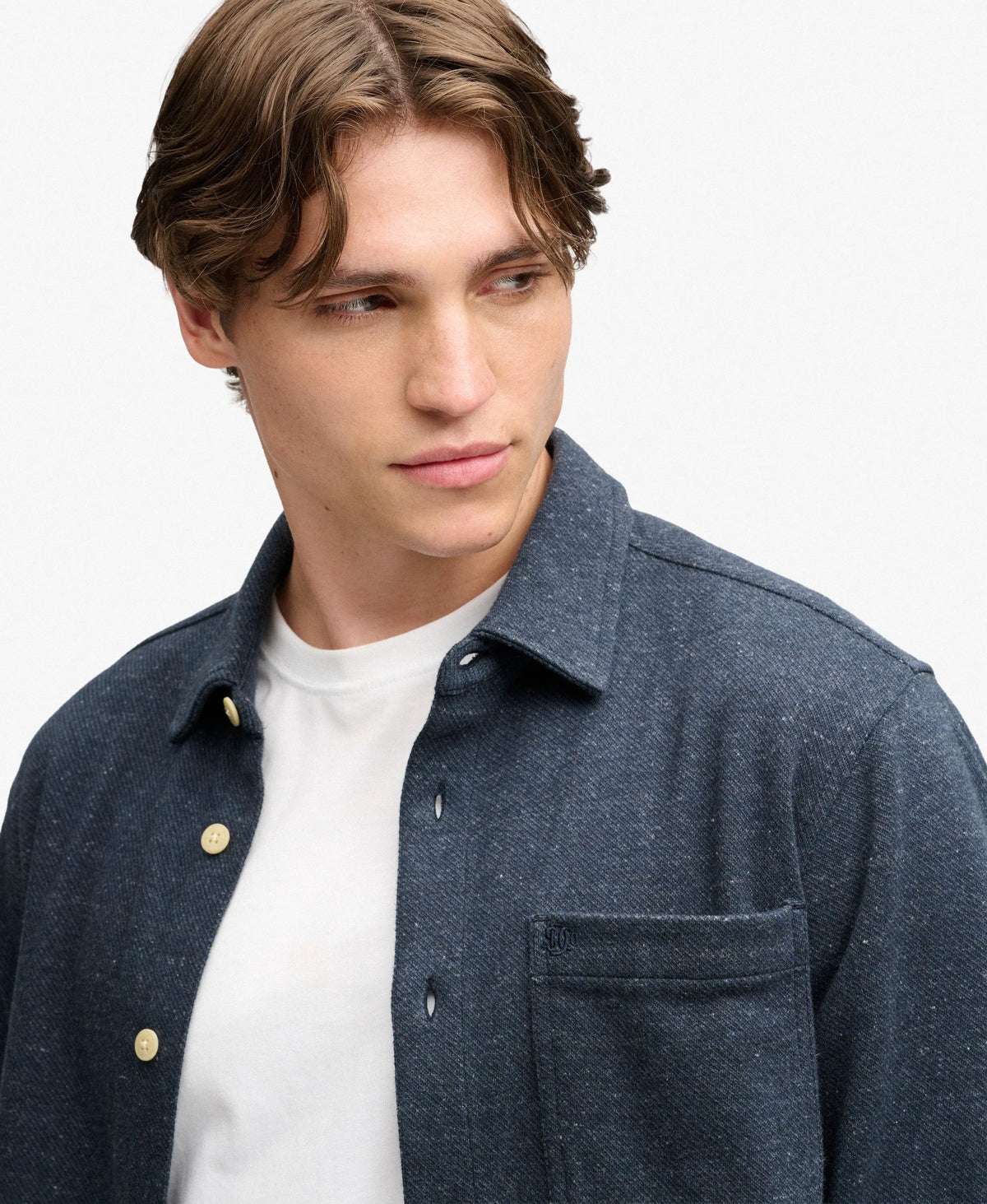 NAVY TWEED