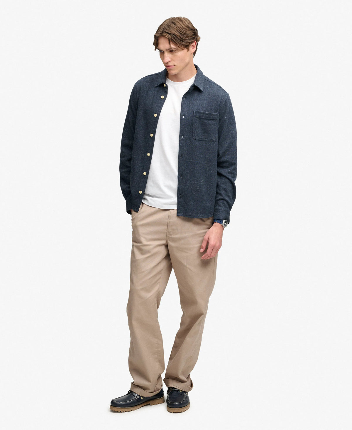 NAVY TWEED