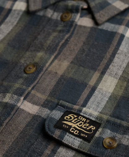 Khaki/Grey Check