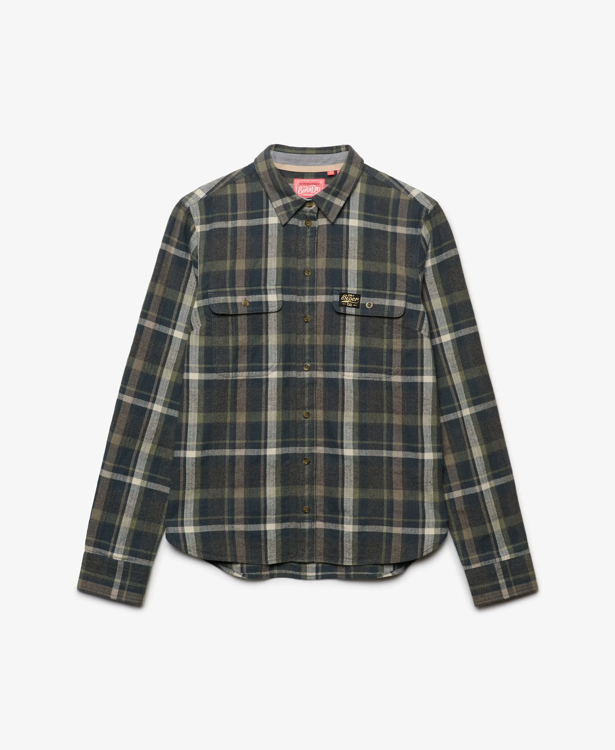 Khaki/Grey Check