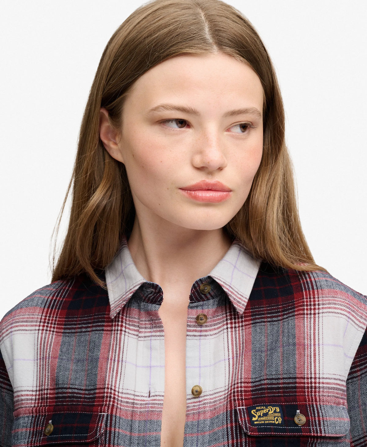 Red/Ivory Check