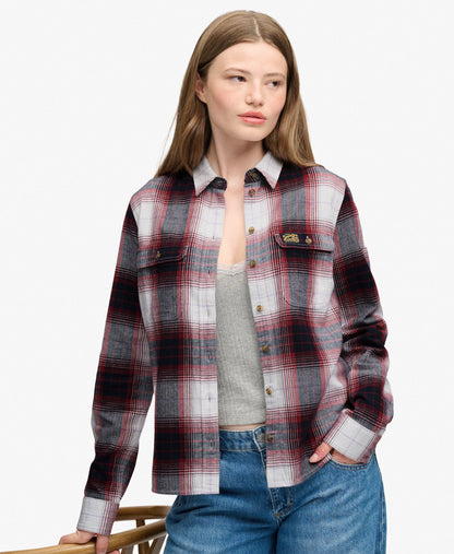 Red/Ivory Check