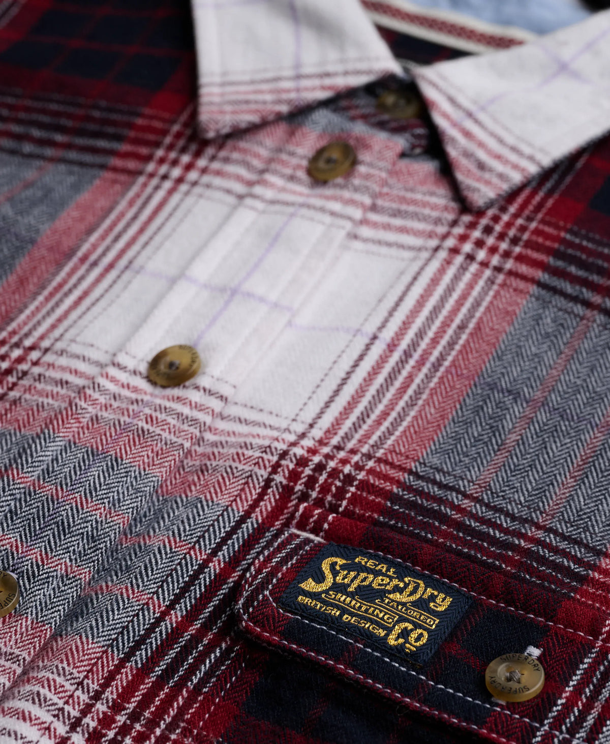 Red/Ivory Check