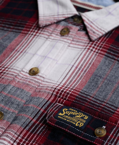 Red/Ivory Check