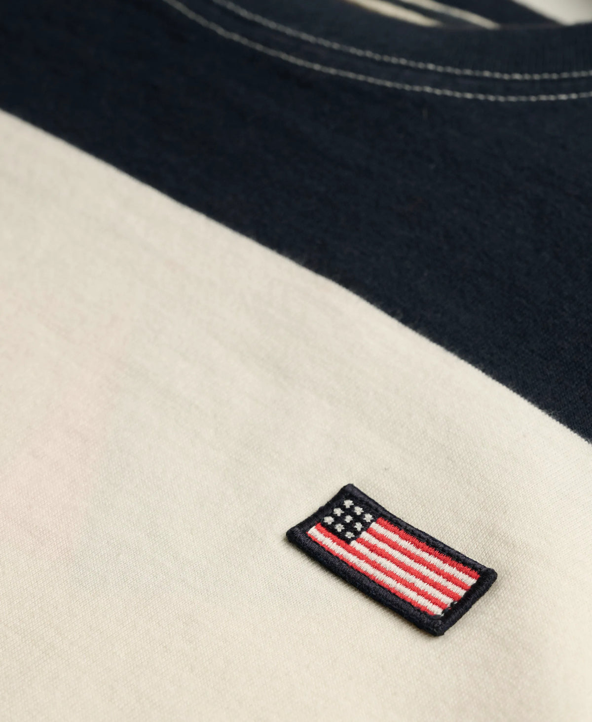 Athletic Essentials Stripe Slouchy Sweatshirt