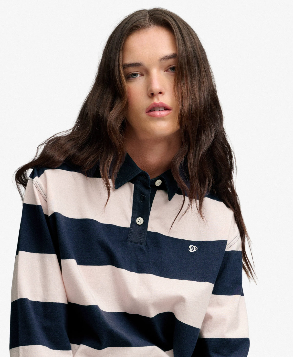 Standard Navy/Pink Stripe