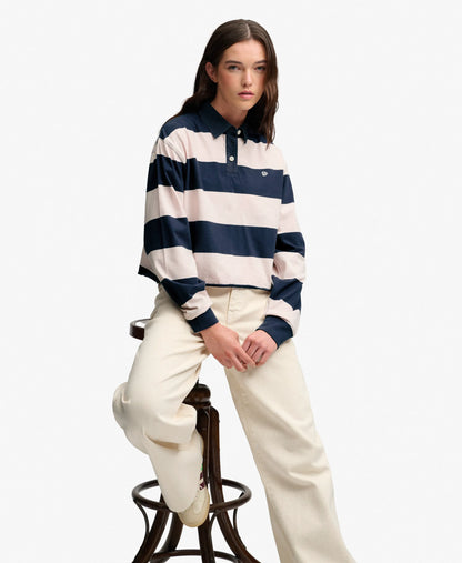 Standard Navy/Pink Stripe