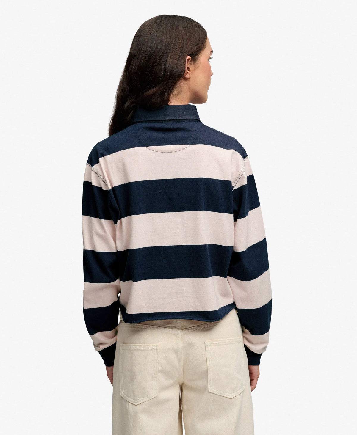 Standard Navy/Pink Stripe