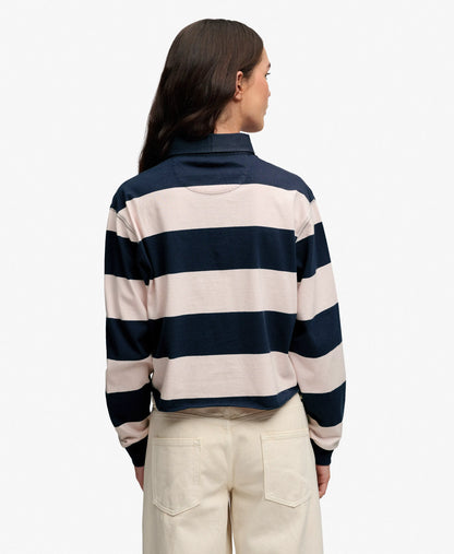 Standard Navy/Pink Stripe