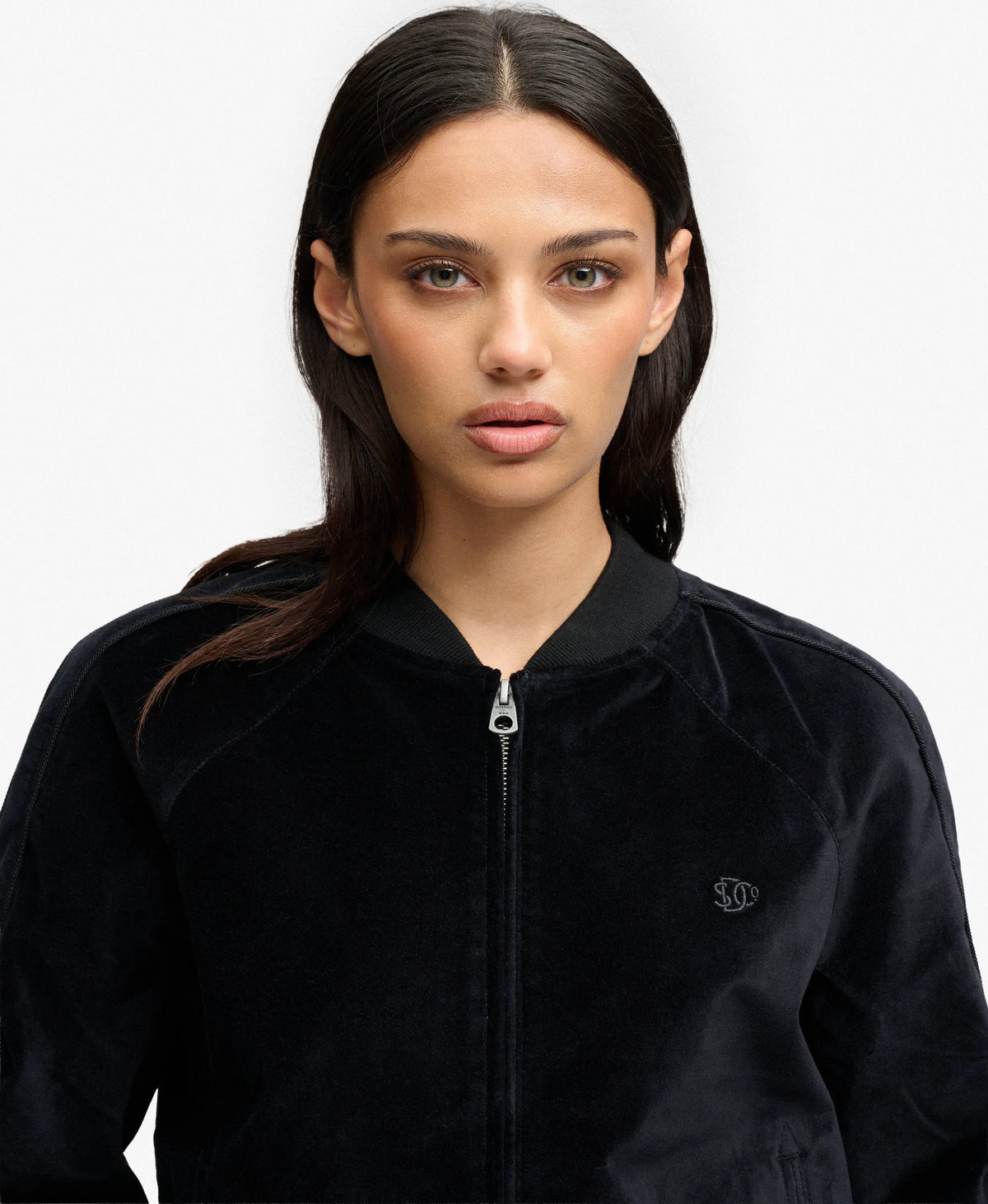 Velvet Bomber Jacket