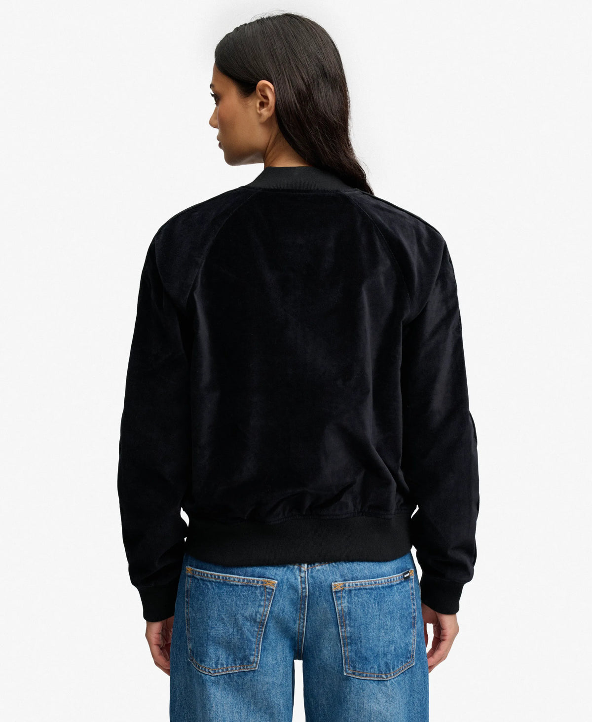 Velvet Bomber Jacket