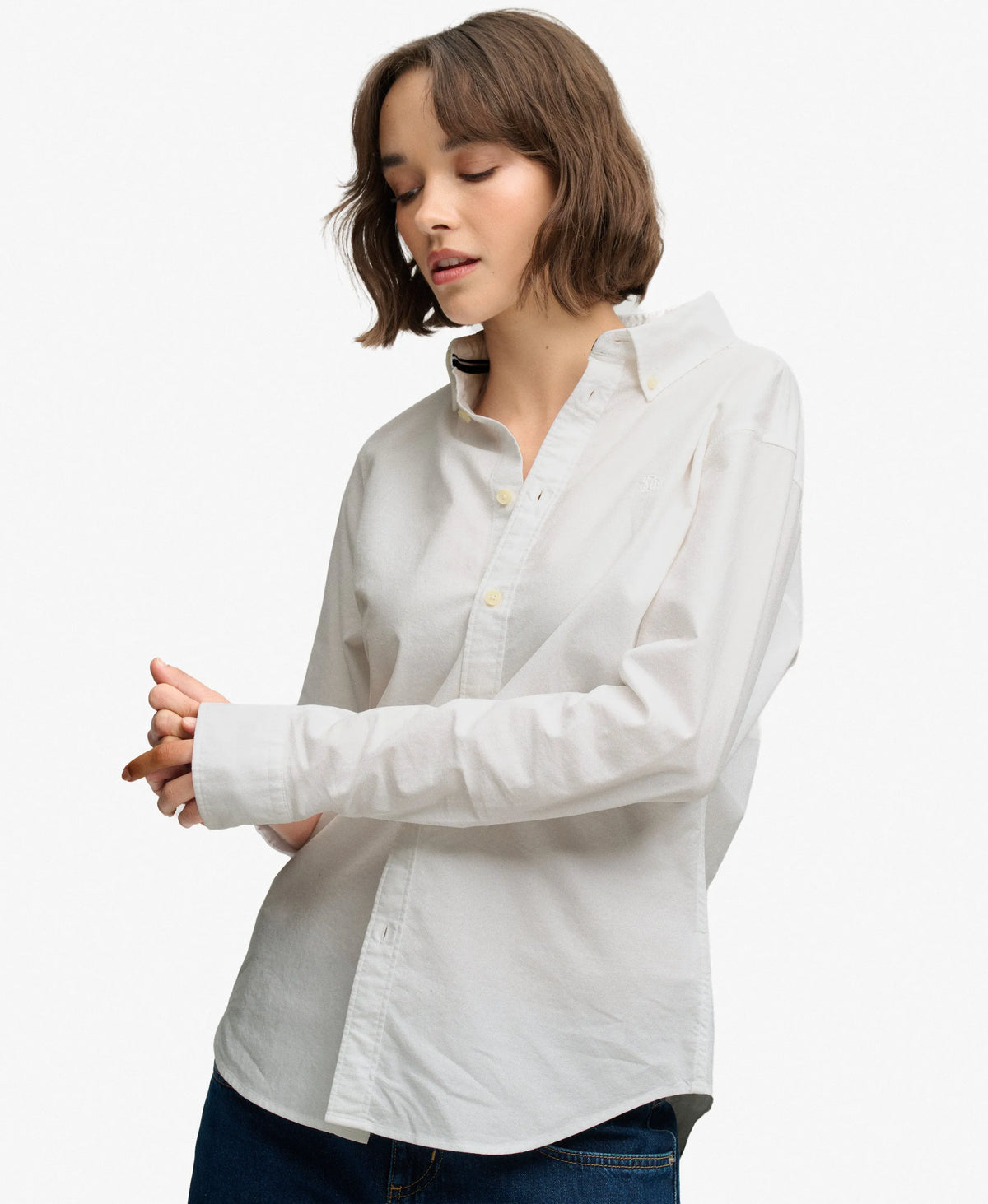 Optic White Oxford