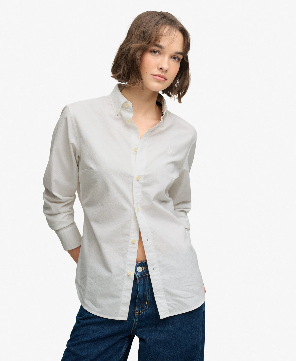 Optic White Oxford