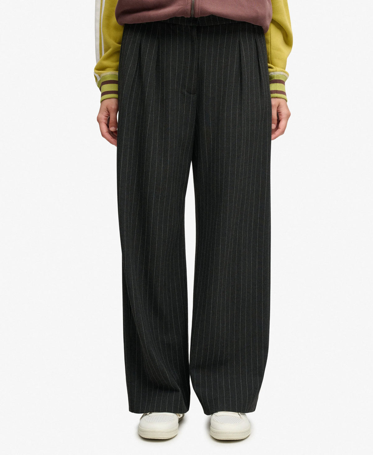 Charcoal Pinstripe