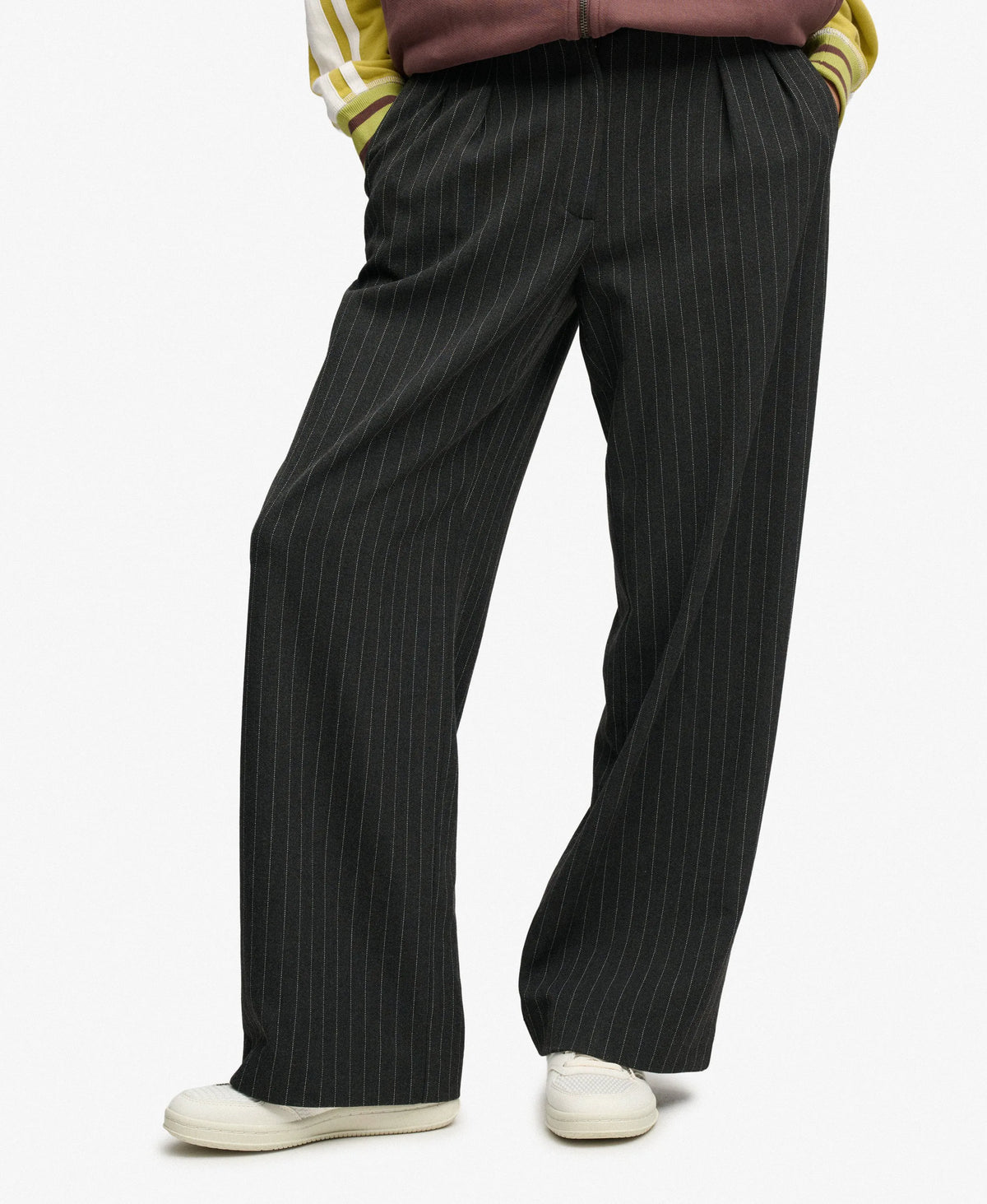 Charcoal Pinstripe